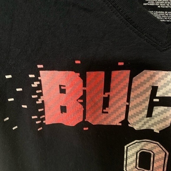 NIKE shirt womens Ohio State black v neck short sleeve top medium - Picture 3 of 4